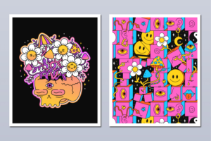 I will create digital illustration in unique cartoon style